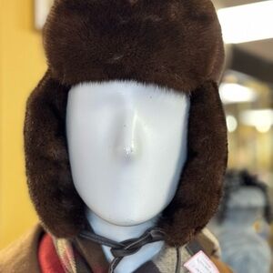 Men's MINK Russian Style Trapper Hat